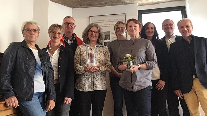 Andacht zum 5. Todestag von Christa Gebhardt, Foto Murner