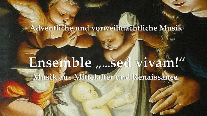 Kirchenmusik, Plakatausschnitt Ensemble "... sed vivam"