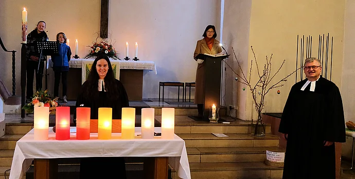 Osternacht 2021 in der Christuskirche