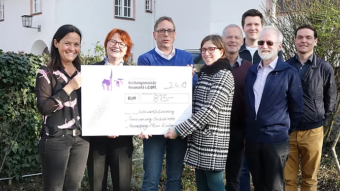 Foto: Eifler, v.l.n.r.: Stefanie Finzel, Christiane Murner, Hauke Höpcke, Jasmin Grundmann-Brenner, Bernhard Turinsky, Christian Amthor, Kurt Beyerlein, Christian Distler