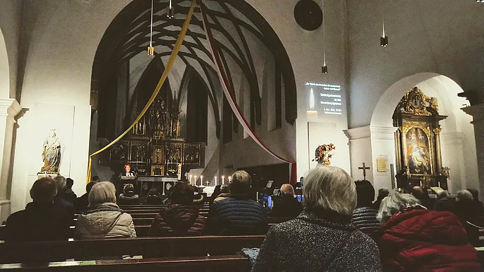 Foto aus dem Gottesdienst von kheimerl