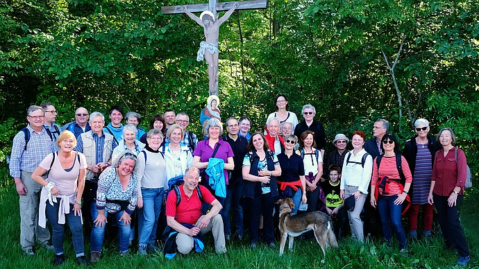 Die Wandergruppe 2019; Foto: Eifler
