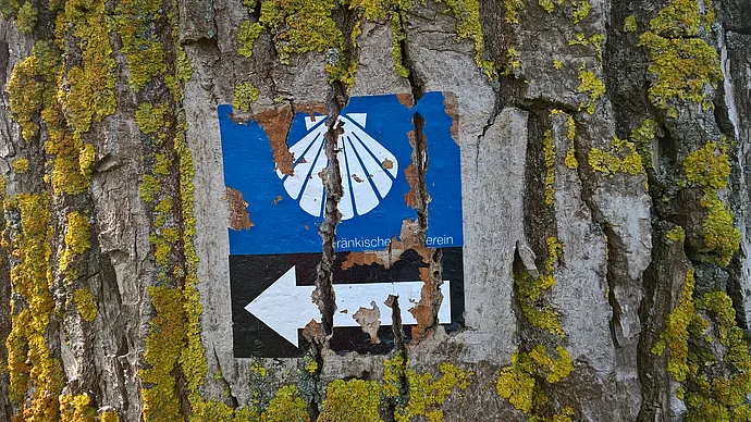 Jakobsweg Heilsbronn - Rothenburg; Foto: Böttcher