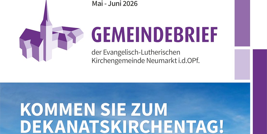Titelbild Gemeindebrief Mai - Juni 2026