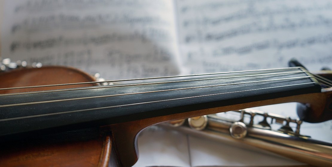 Violine & Flöte, Bild horndesign Pixabay
