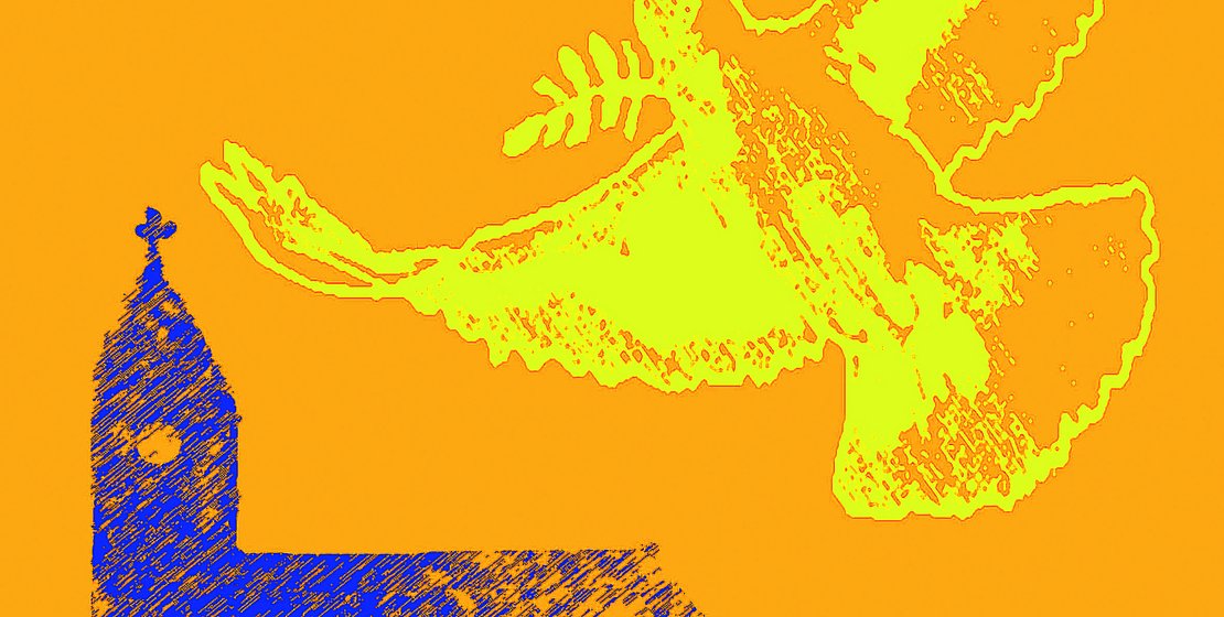 Gemeindebrief Pfingsten, Grafik: Pfeffer