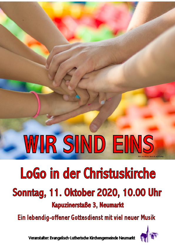LoGo Gottesdienst, Plakat M. Hermann