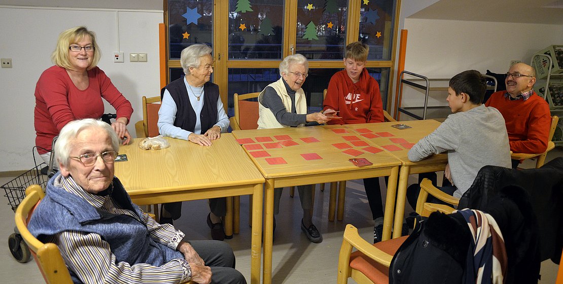 Konfis im Martin-Schalling-Haus, Foto L. Kaiser