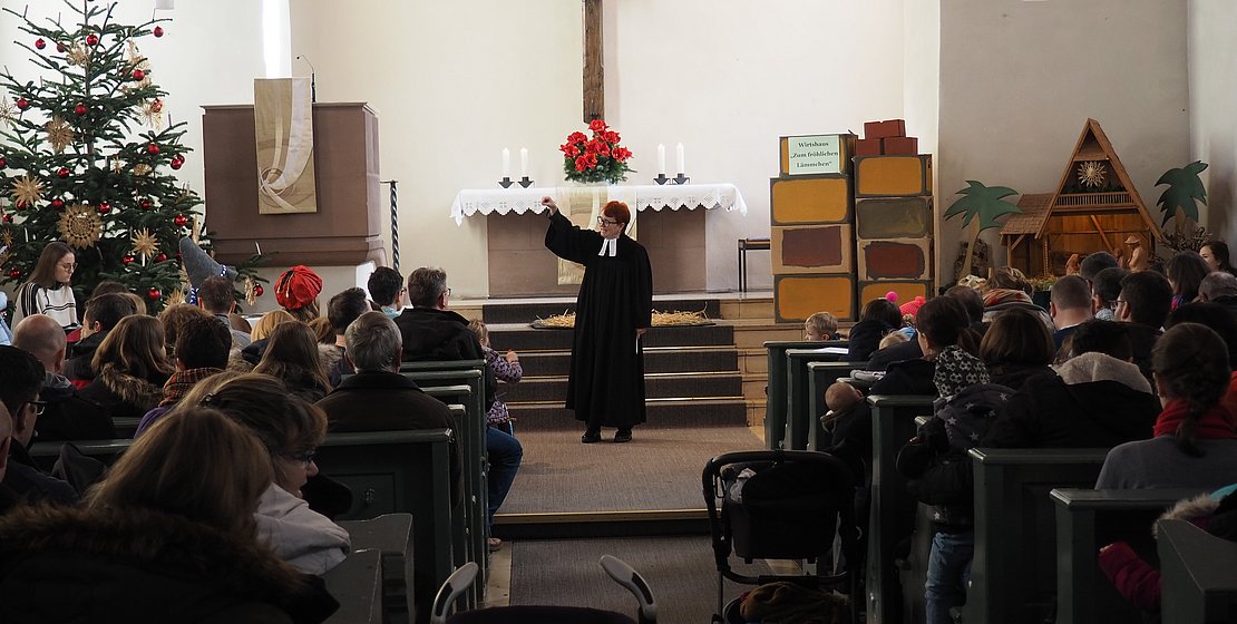 Horch! Das Christkind kommt. Krabbelgottesdienst, Foto M. Murner