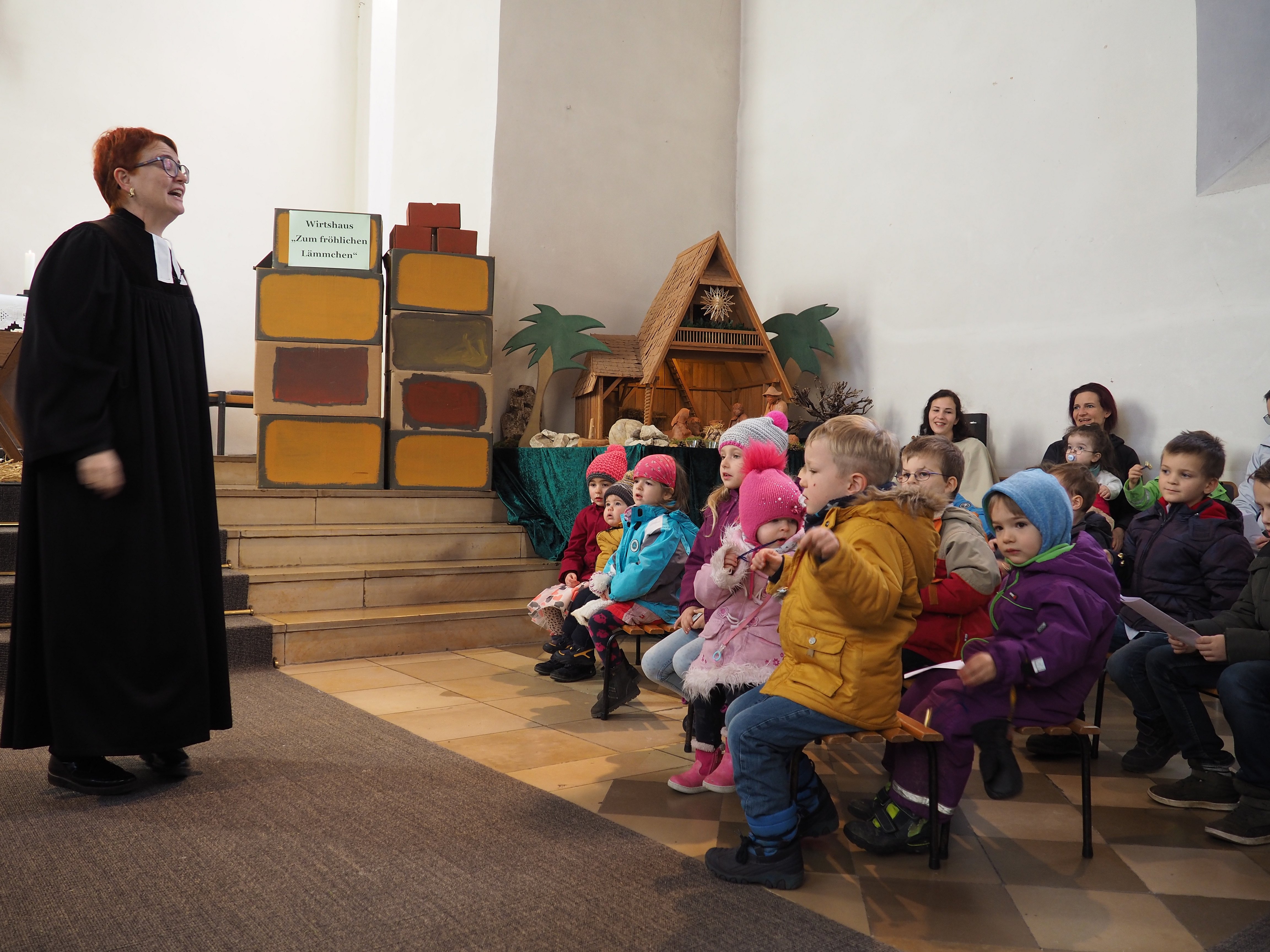 Horch! Das Christkind kommt. Krabbelgottesdienst, Foto M. Murner