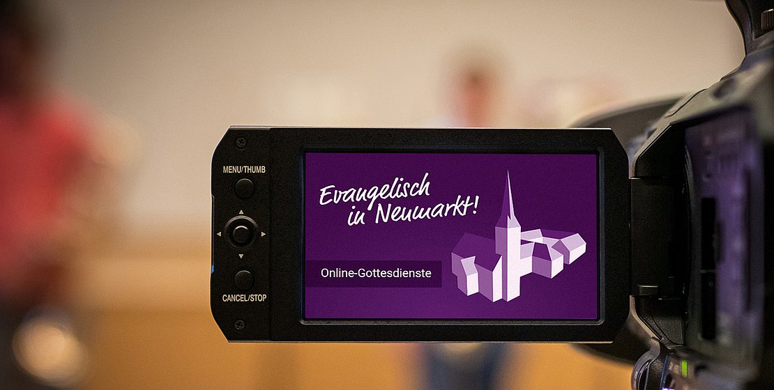 Onlinegottesdienst, Foto C. Amthor