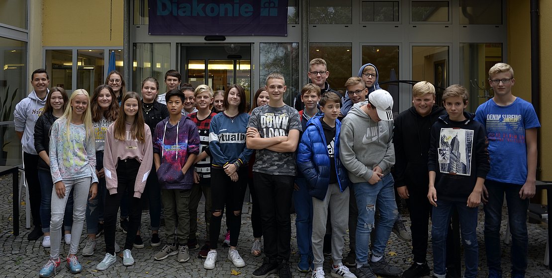 Konfirmanden Freitagsgruppe, Foto: M. Murner