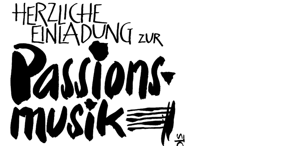 Passionsmusik Gemeindebrief 298_3003; Grafik: Layer-Stahl