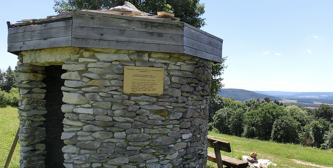 Lesesteinhaus am Winnberg, Foto A. Grell