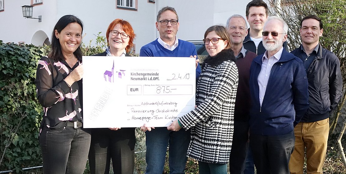 Foto: Eifler, v.l.n.r.: Stefanie Finzel, Christiane Murner, Hauke Höpcke, Jasmin Grundmann-Brenner, Bernhard Turinsky, Christian Amthor, Kurt Beyerlein, Christian Distler