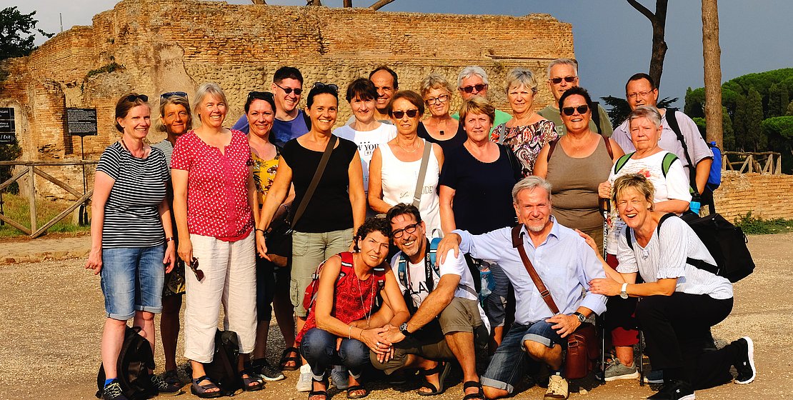 Gruppenfoto Romreise EBW 2019, Foto: Eifler