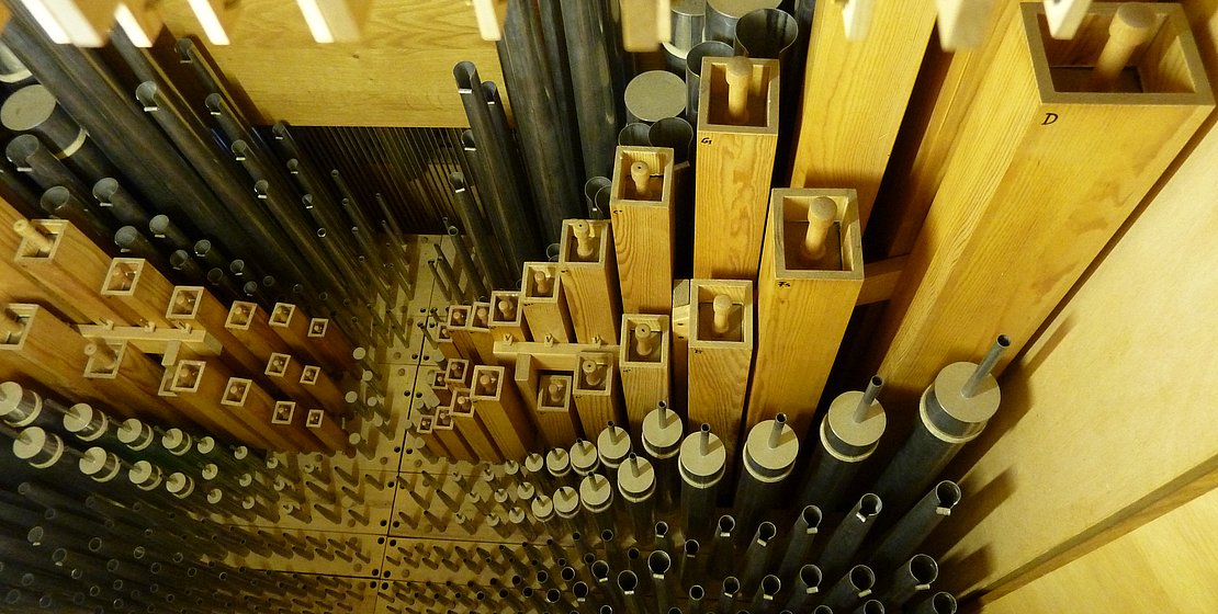 Eule-Orgel Christuskirche Neumarkt i.d.OPf., Foto K. Eifler