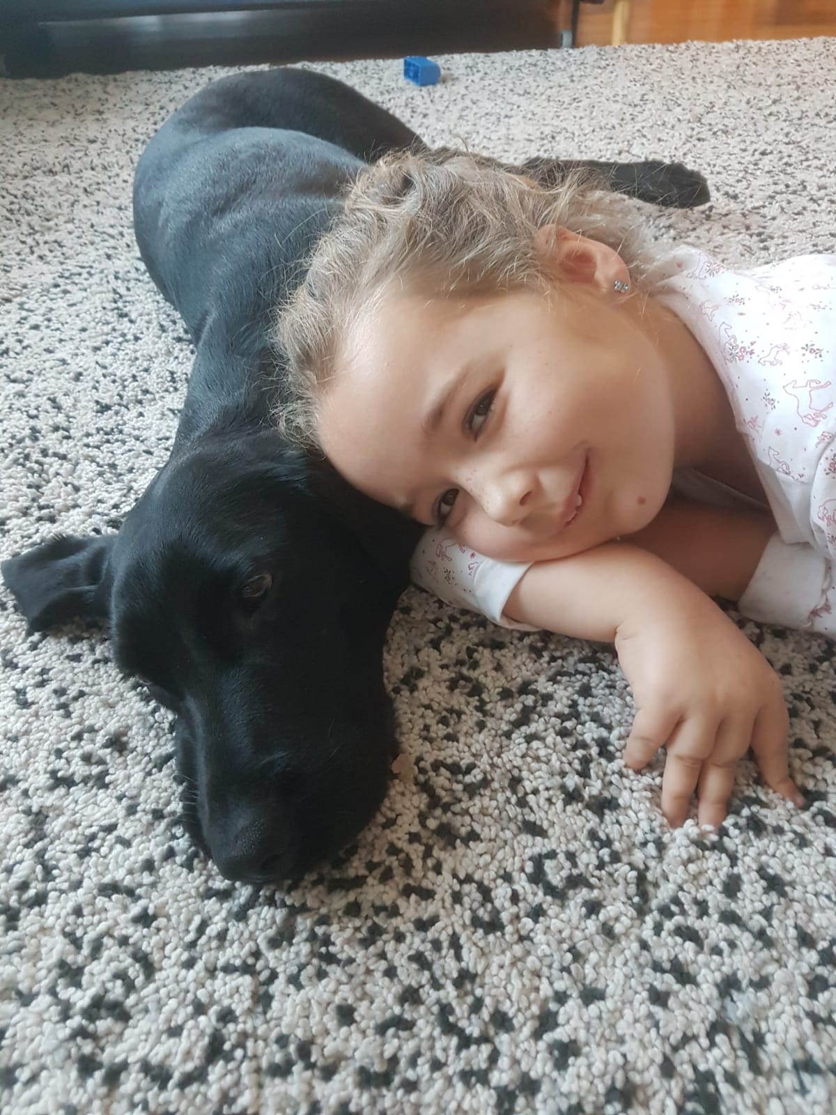 Kind mit Hund, Foto Privat