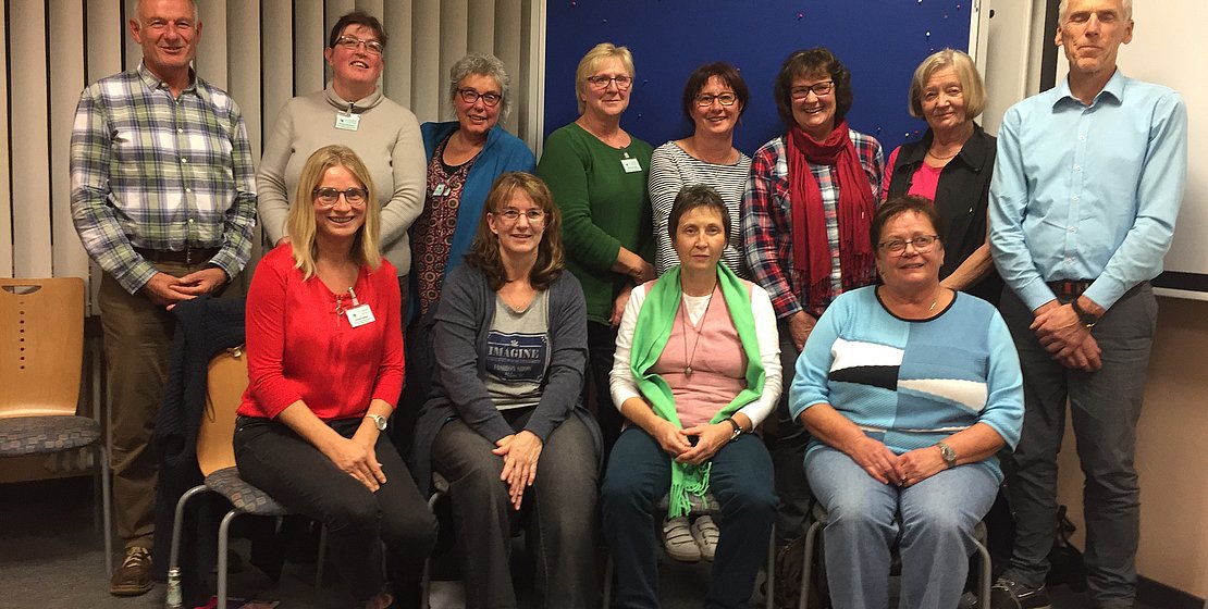 Neue Ehrenamtliche für den Besuchsdienstinst der Klinikseelsorge, Foto: K. Eifler