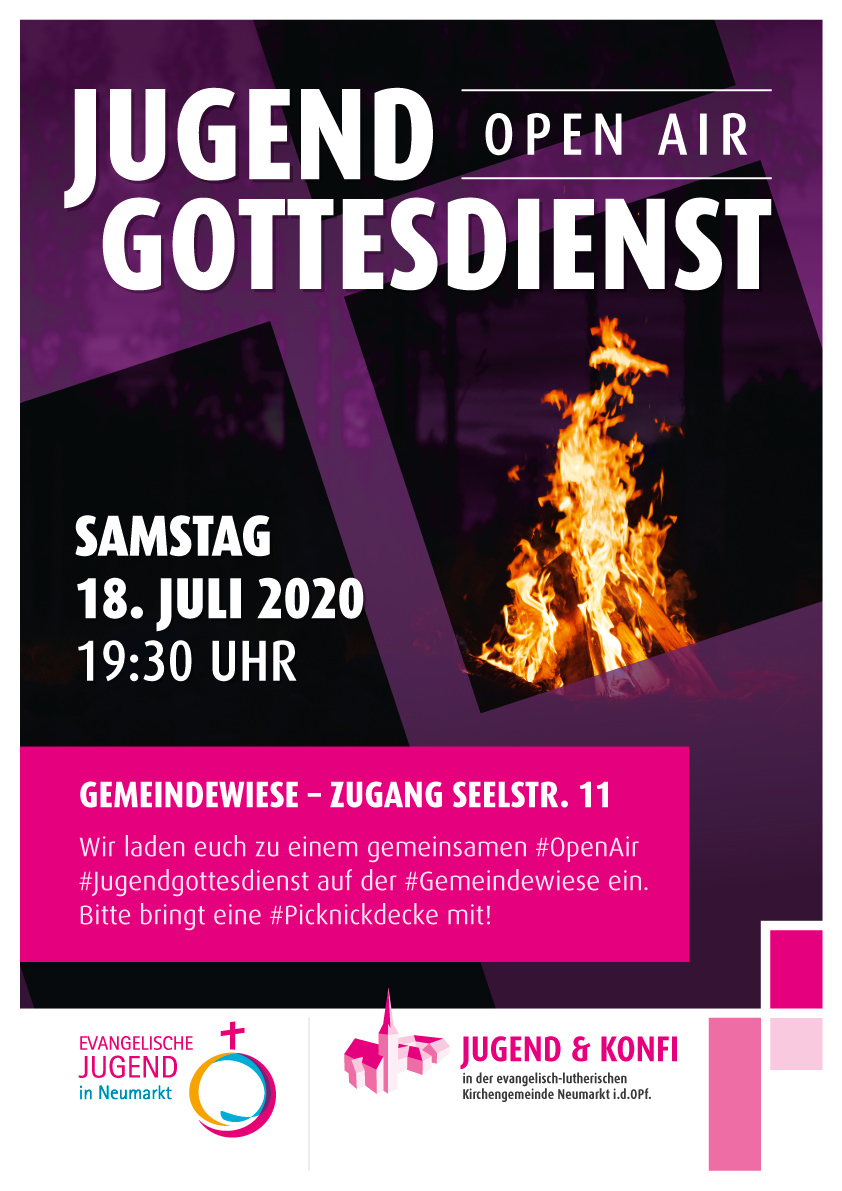 Jugend Gottesdienst Open Air, Plakatausschnitt