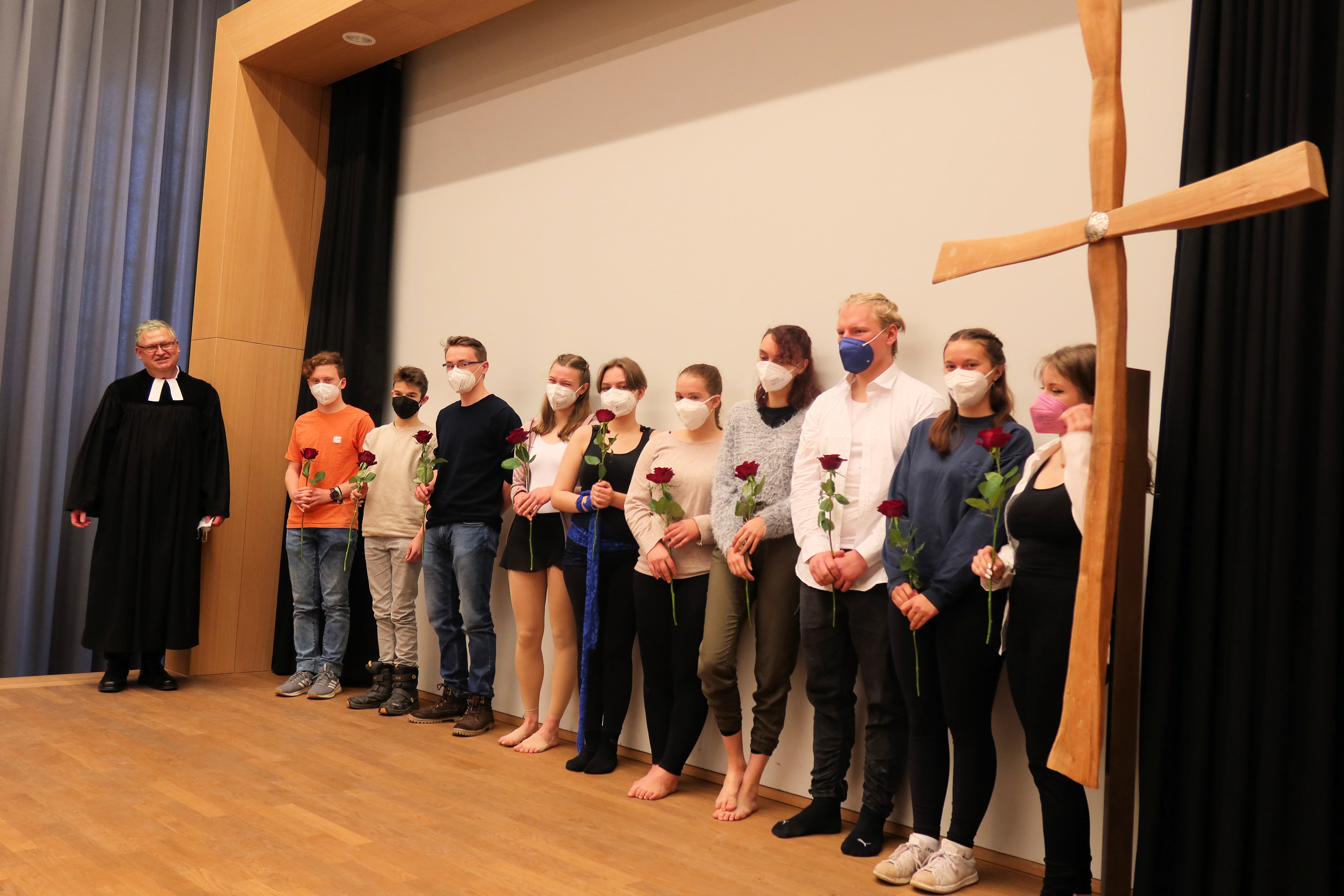 Team des Tanzprojekts; Foto E. Löwe