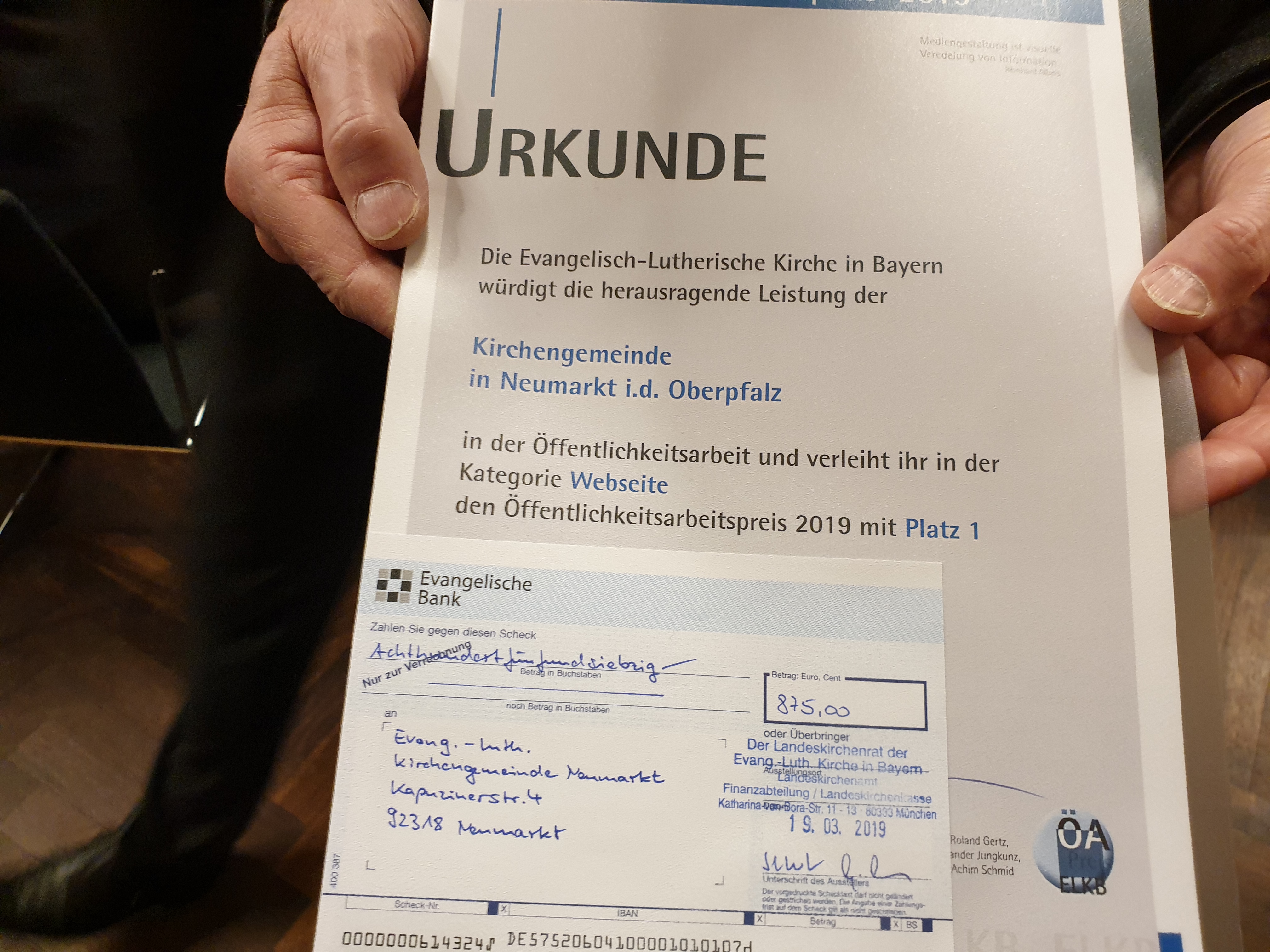 Öffentlichkeitsarbeitspreis 2019