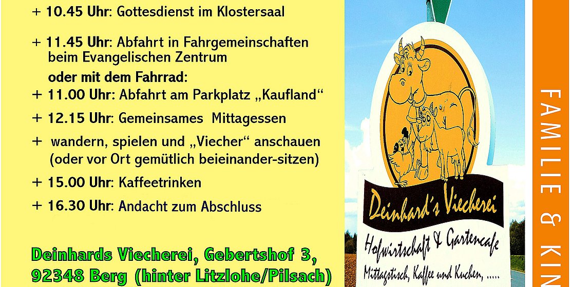 Gemeindeausflug 2019, Plakat, Foto MH