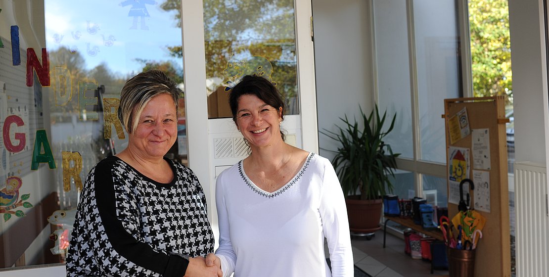 v.L.: Brit Trabandt, Natascha Feßmann, Foto: M. Murner