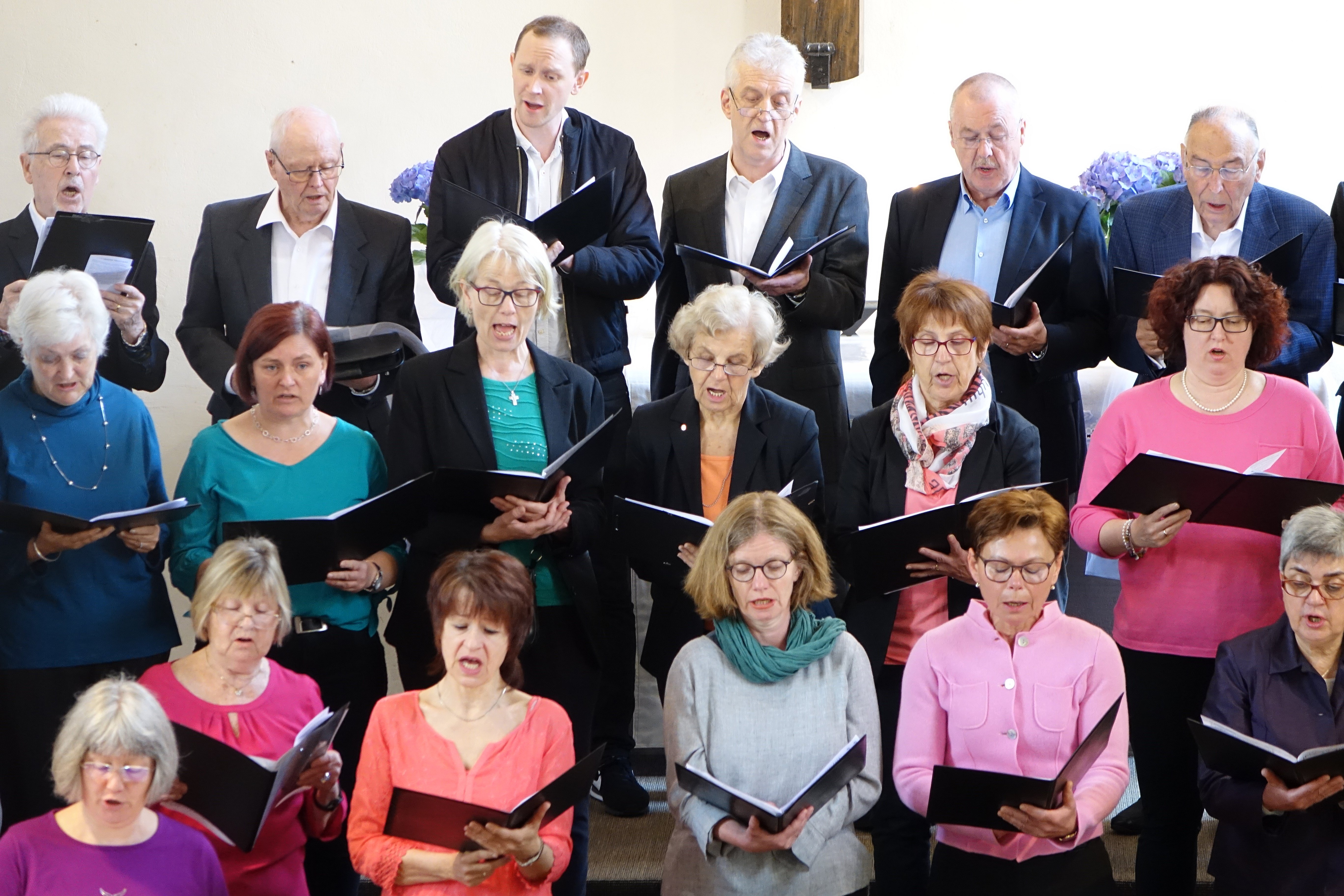 Sonntag Kantate, Kantorei; Foto: Klaus Eifler