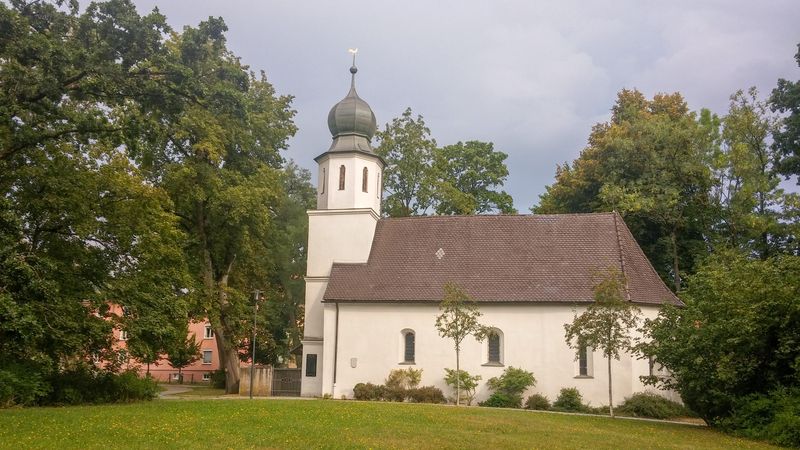 Schlosskapelle Woffenbach, Ansicht von Süden